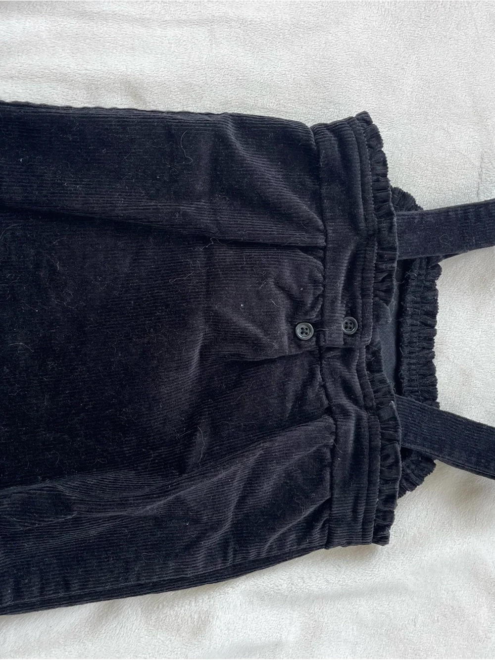 Gymboree black corduroy